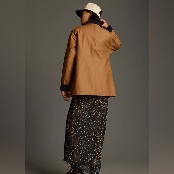 NWT - The Heritage Waxed Barn Jacket by Pilcro - Picture 4 of 6